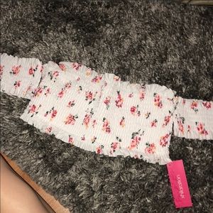 BNWT Xhilaration Off-The-Shoulder Swimsuit Top